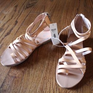 Mossimo Target New Nude Sandals - Size 6